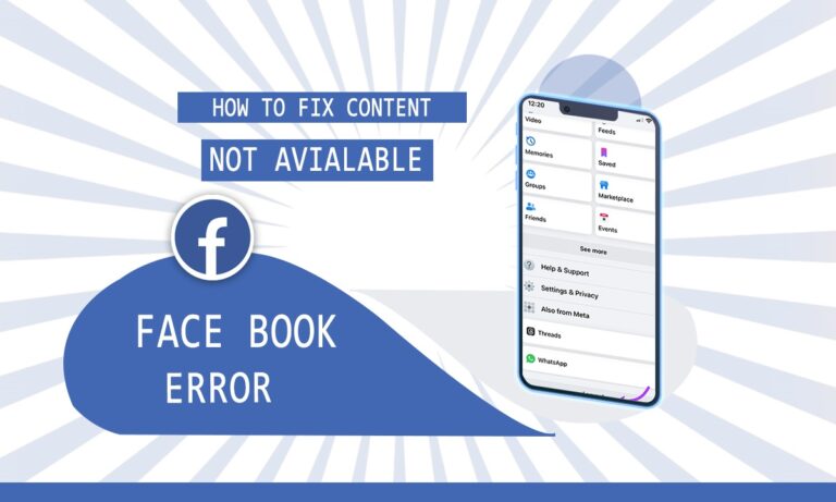 fix content not available on Facebook
